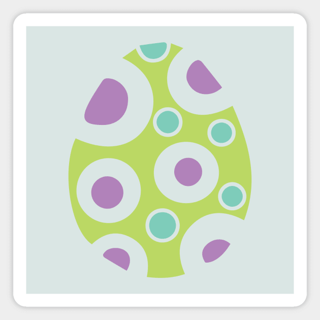 Dotty Egg Magnet by COLeRIC